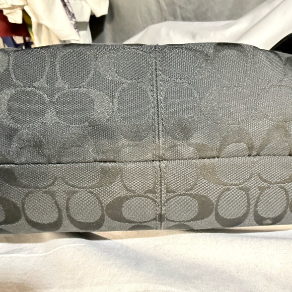 Coach Black Signature Shoulder Bag - Picture 5 of 8